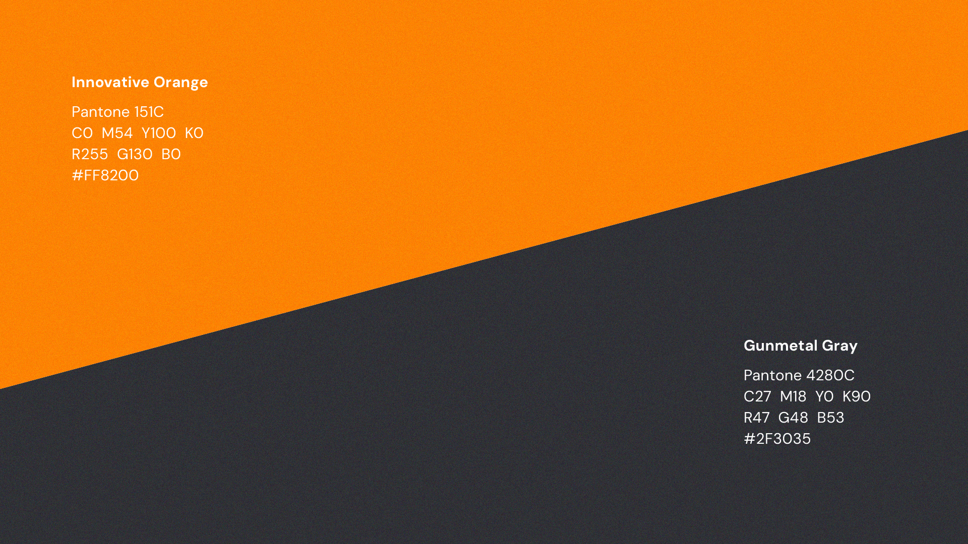 Brand colour palette