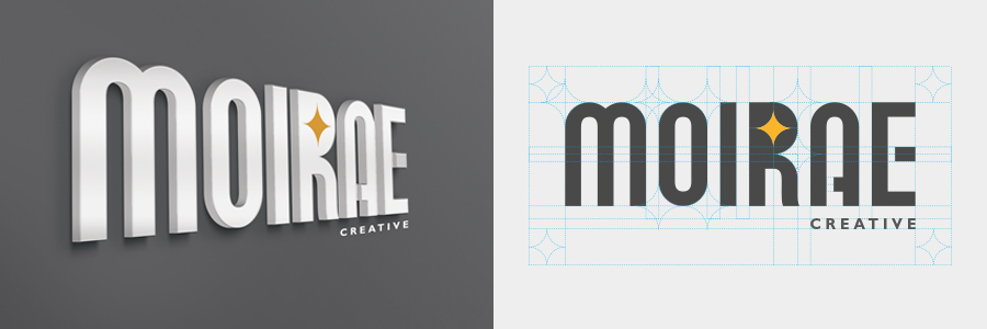 Moirae Creative newly announced logo