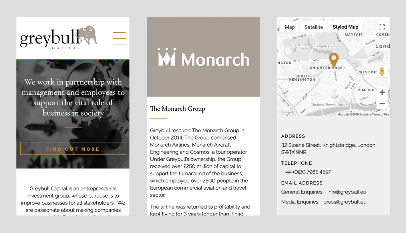 PAGES OPTIMISED FOR MOBILE USE