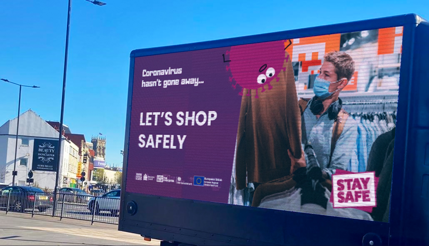 Doncaster Council COVID-19 Big Screen