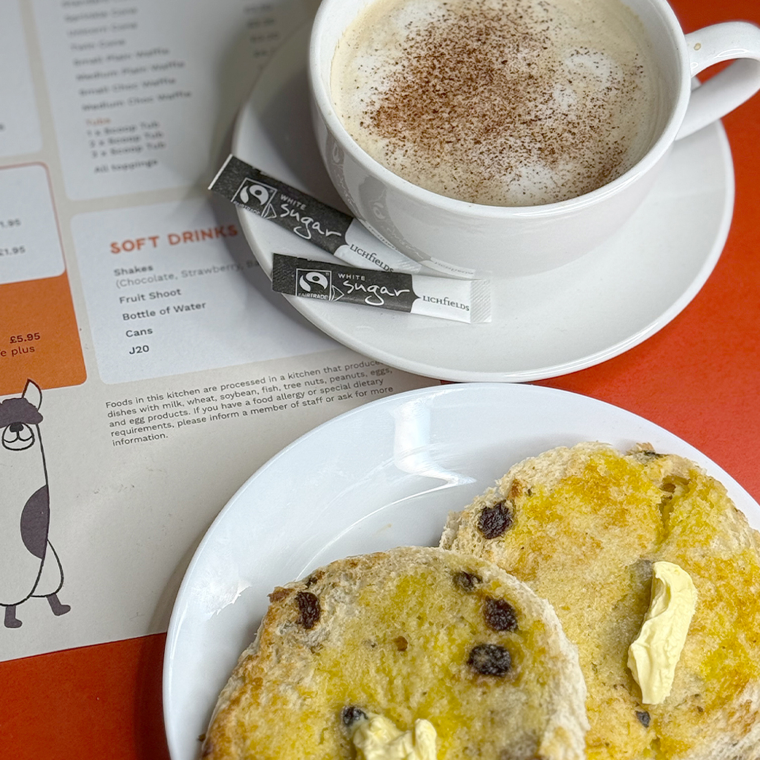 Photography of Food Menu Design