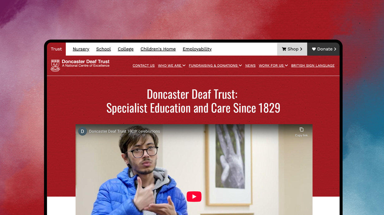 Website Design for Specialist Educators