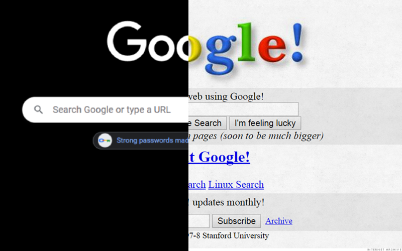 Google in the past vs now