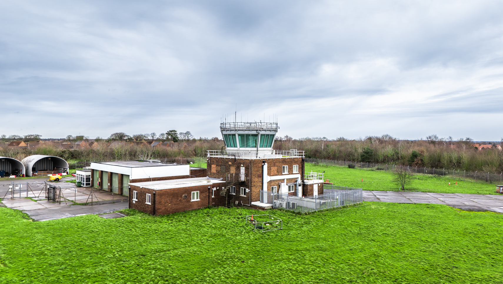 Drone Photography Communications Tower Doncaster Sheffield Airport