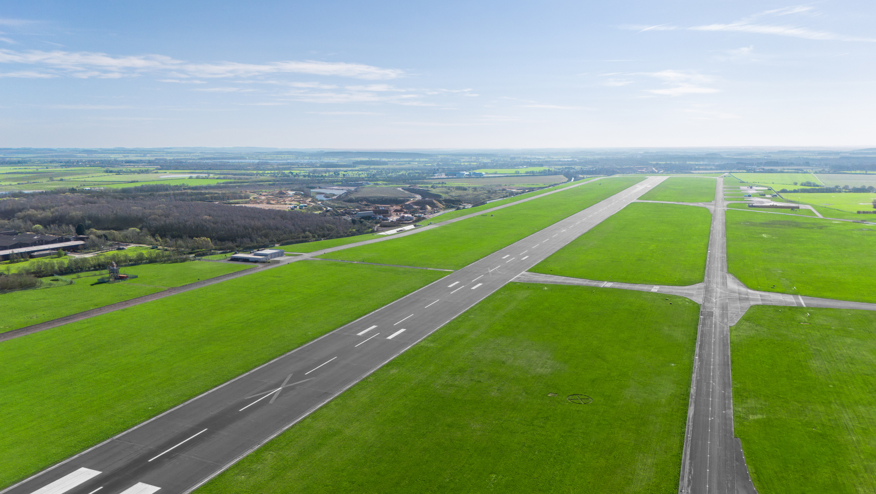 Drone Photography of DSA runway