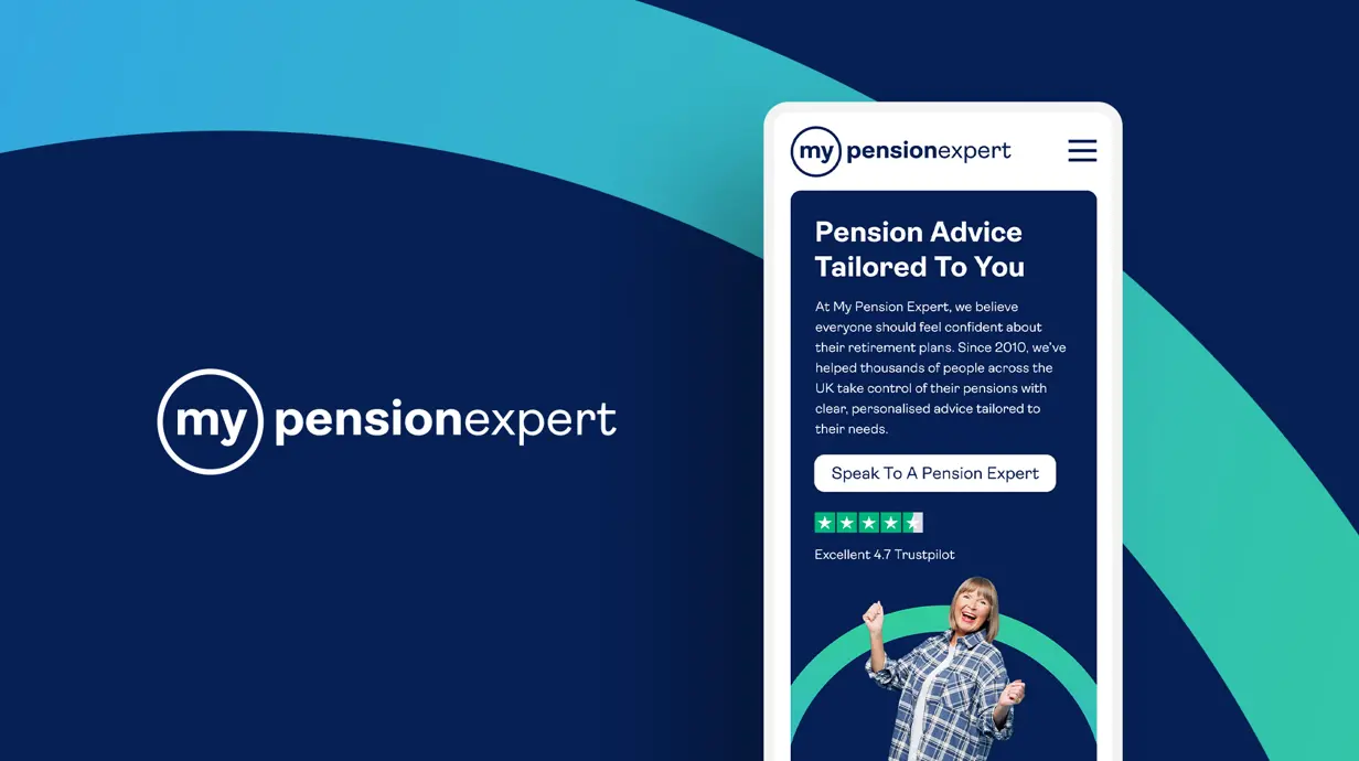 My Pension Expert Website Banner