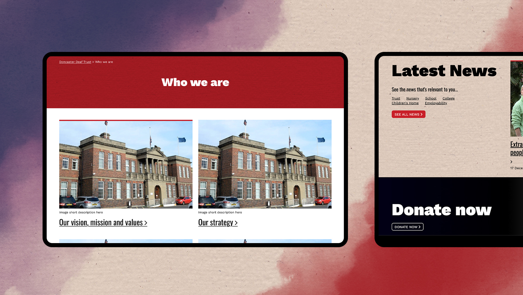 Website Design for Specialist Educators