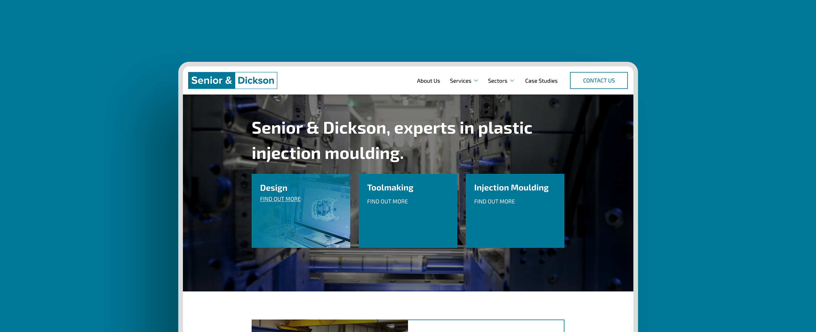 New Flagship Website for Toolmaking Business
