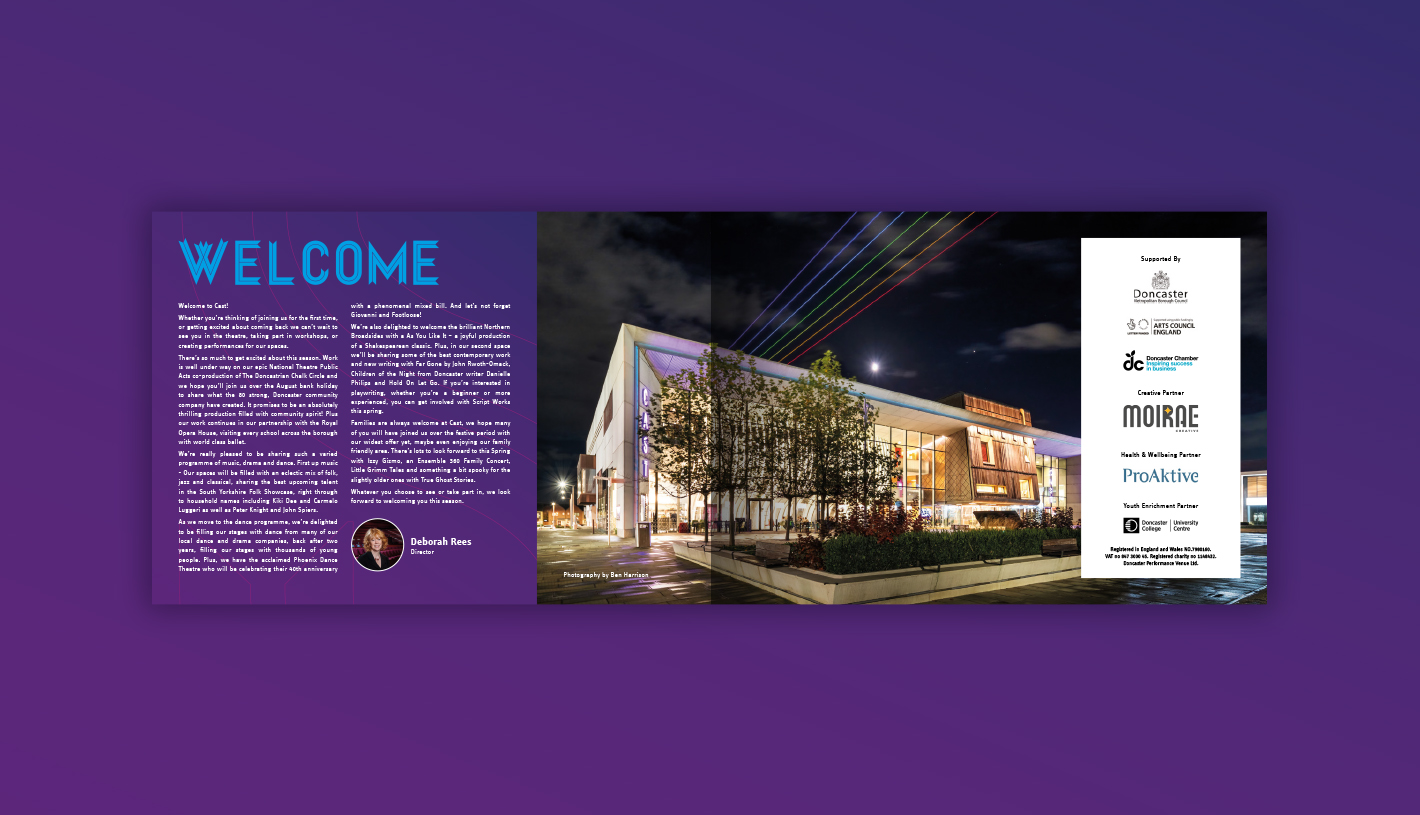 Cast Brochure Inside Cover