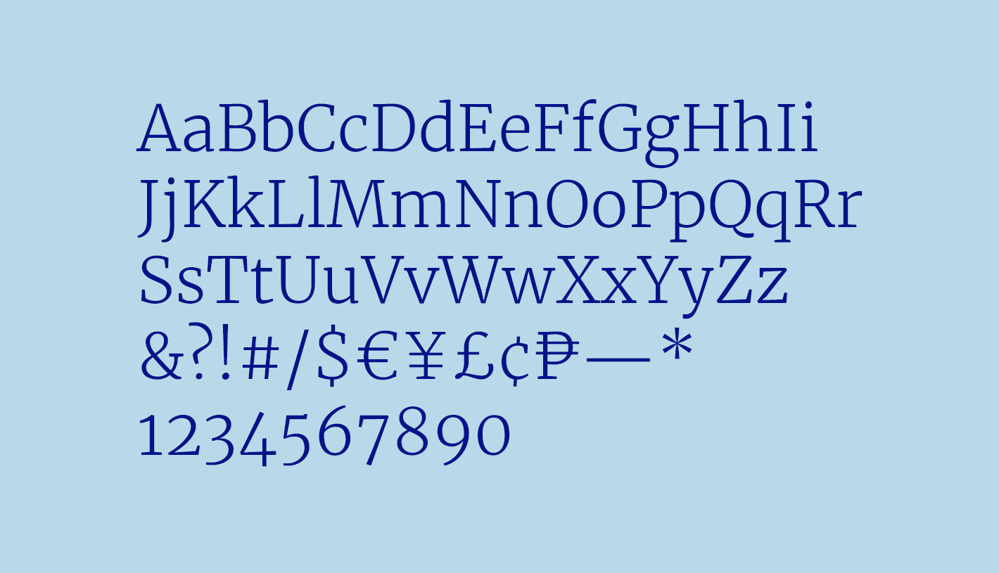 TYPEFACE - MERRIWEATHER