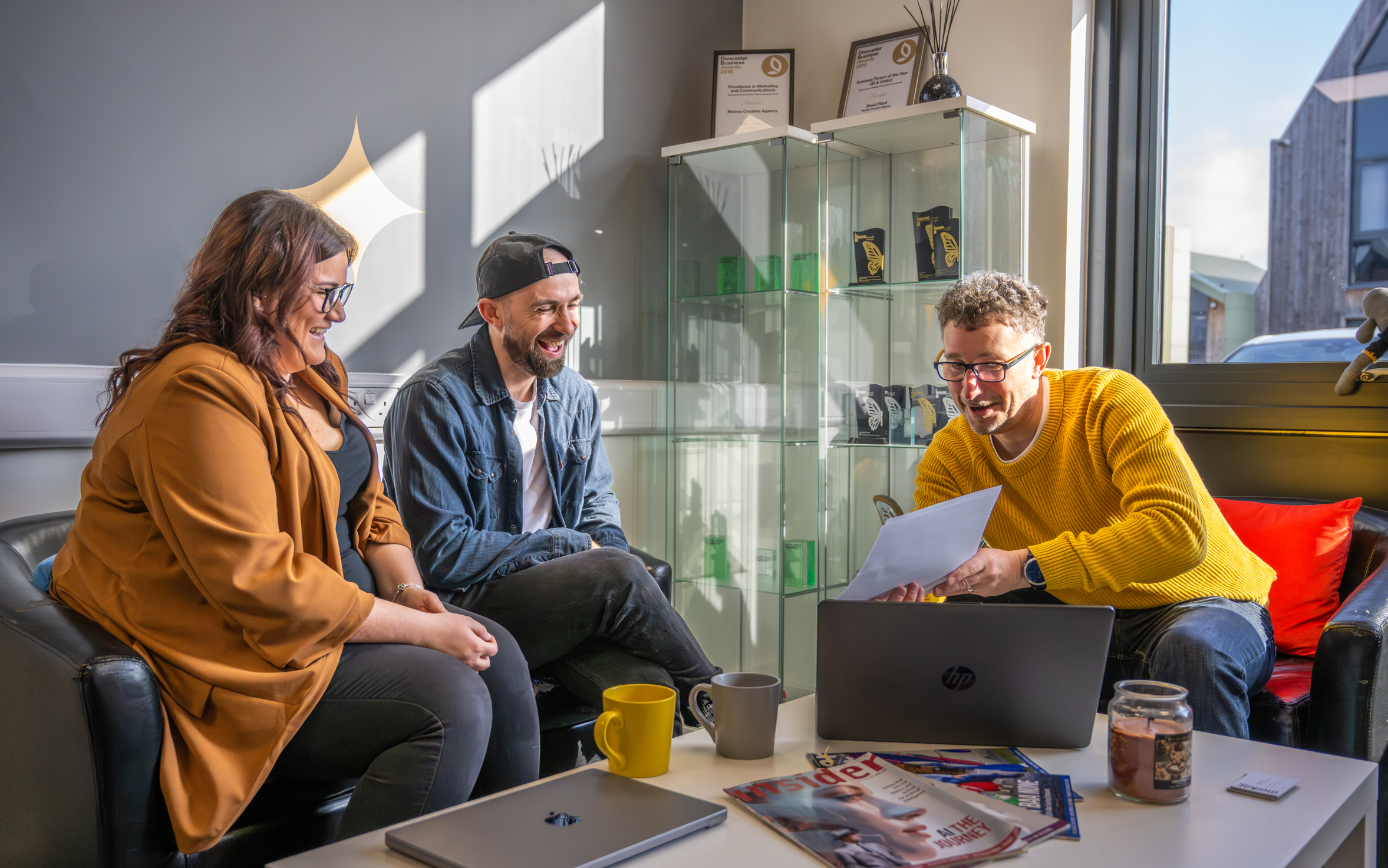 Branding strategy meeting