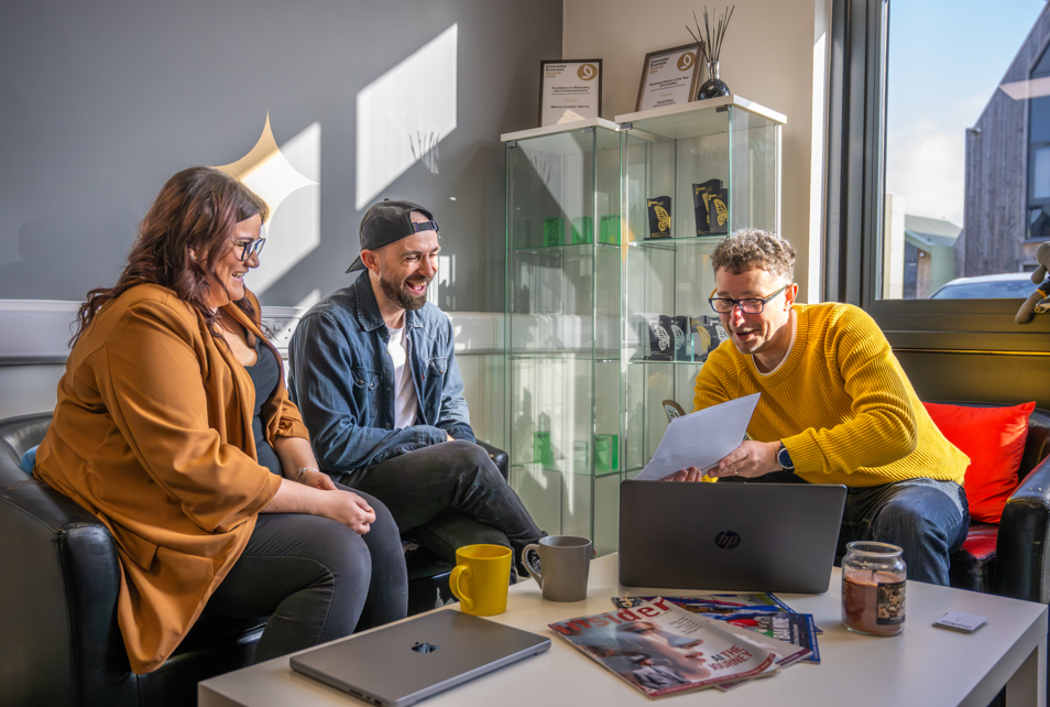 Brochure Design team Meeting