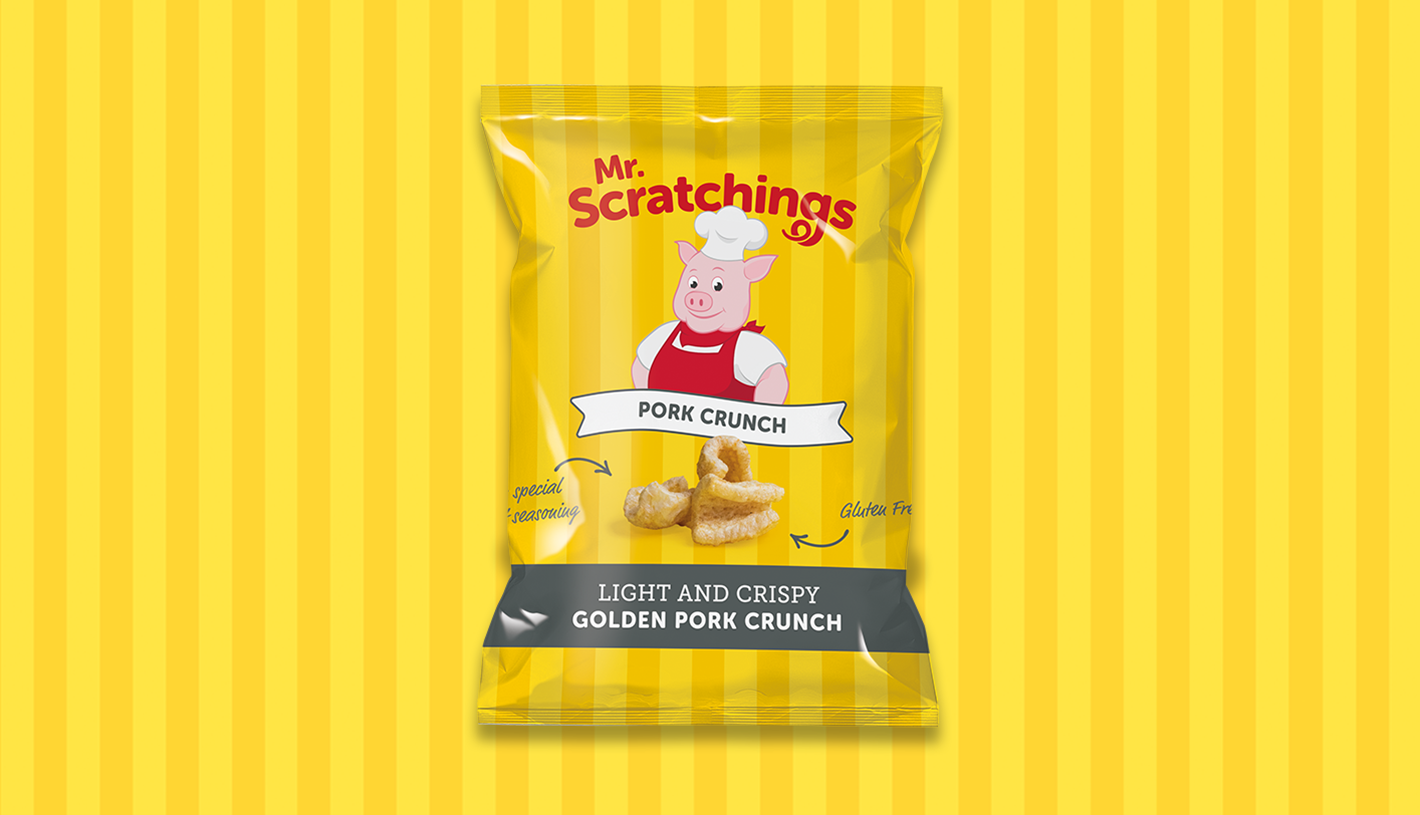PORK CRUNCH PACKAGING DESIGN