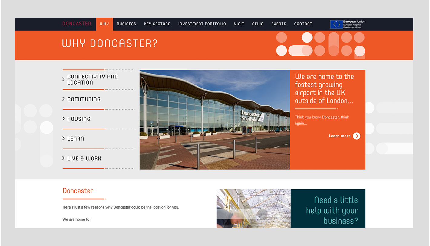 Doncaster Council Web Design & Build