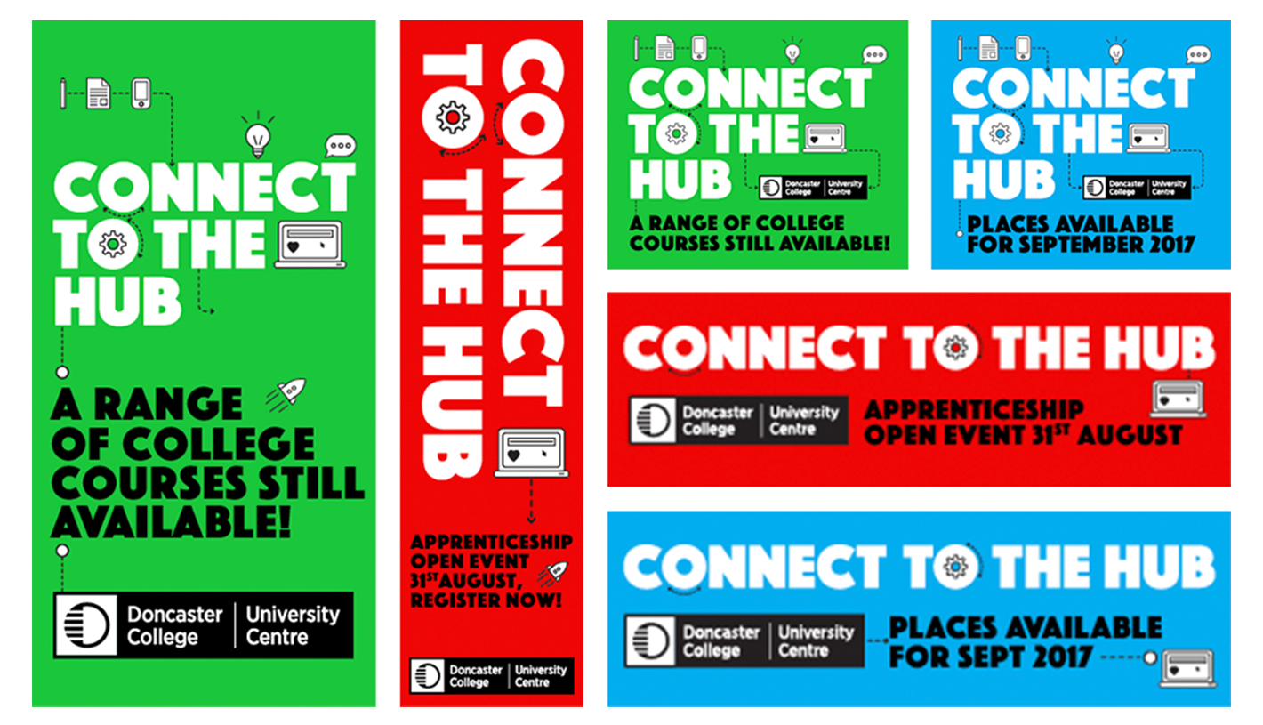 Doncaster College and University Centre Display Ads and Remarketing