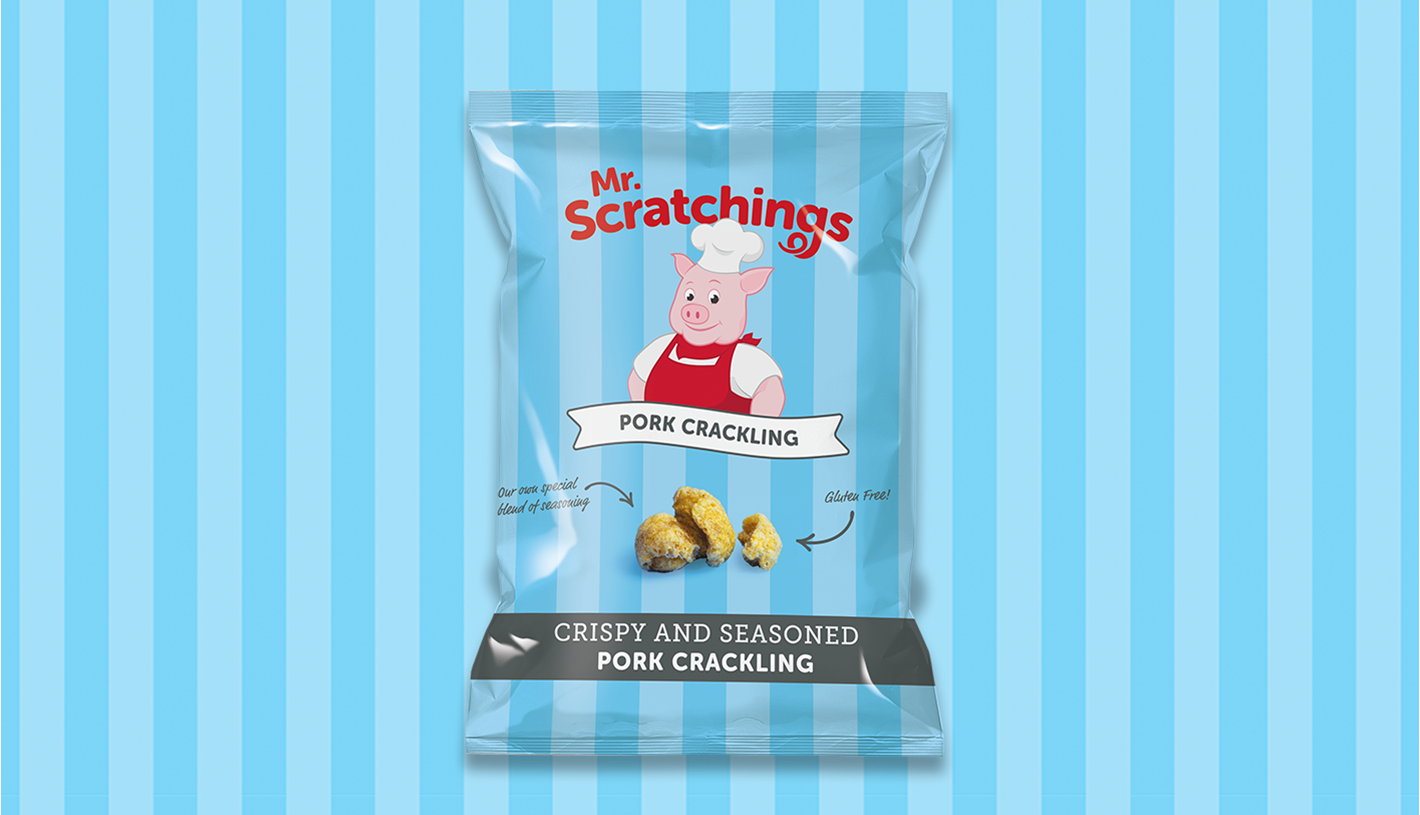 PORK CRACKLING PACKAGING DESIGN