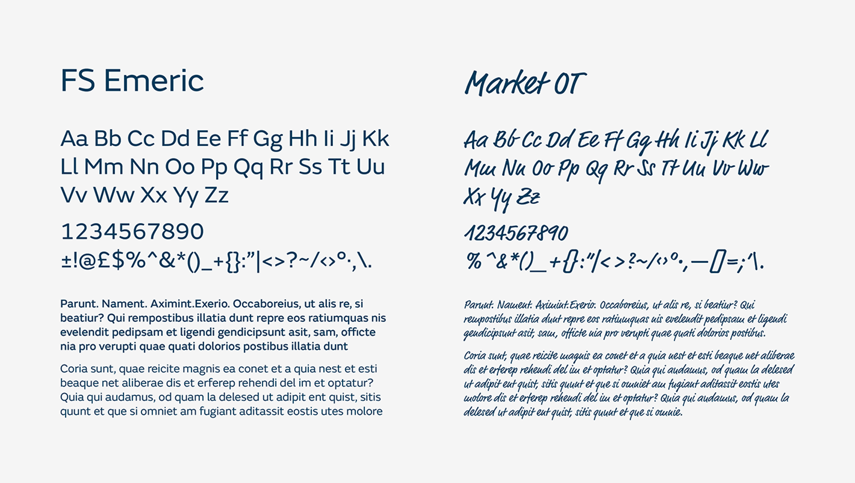 Venue Typography Branding