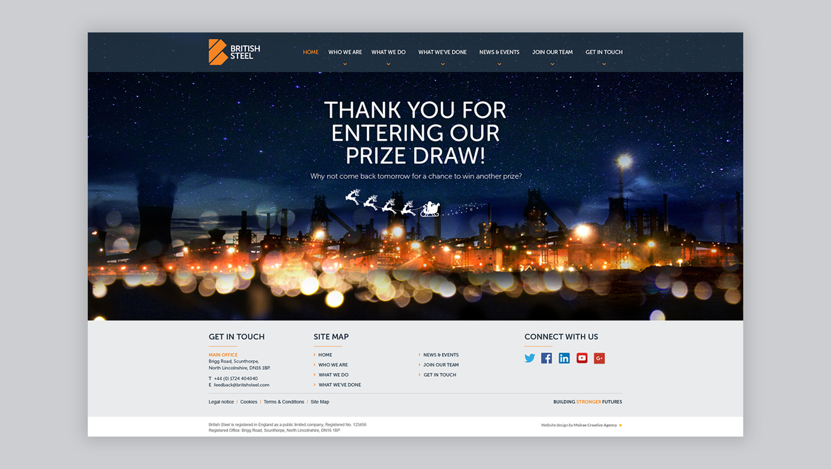 Industrial Manufacturing Content Management System and Web Design