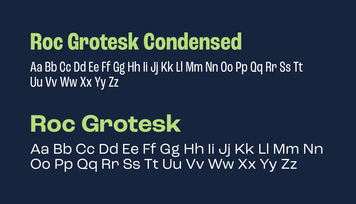 APFU branding typefaces