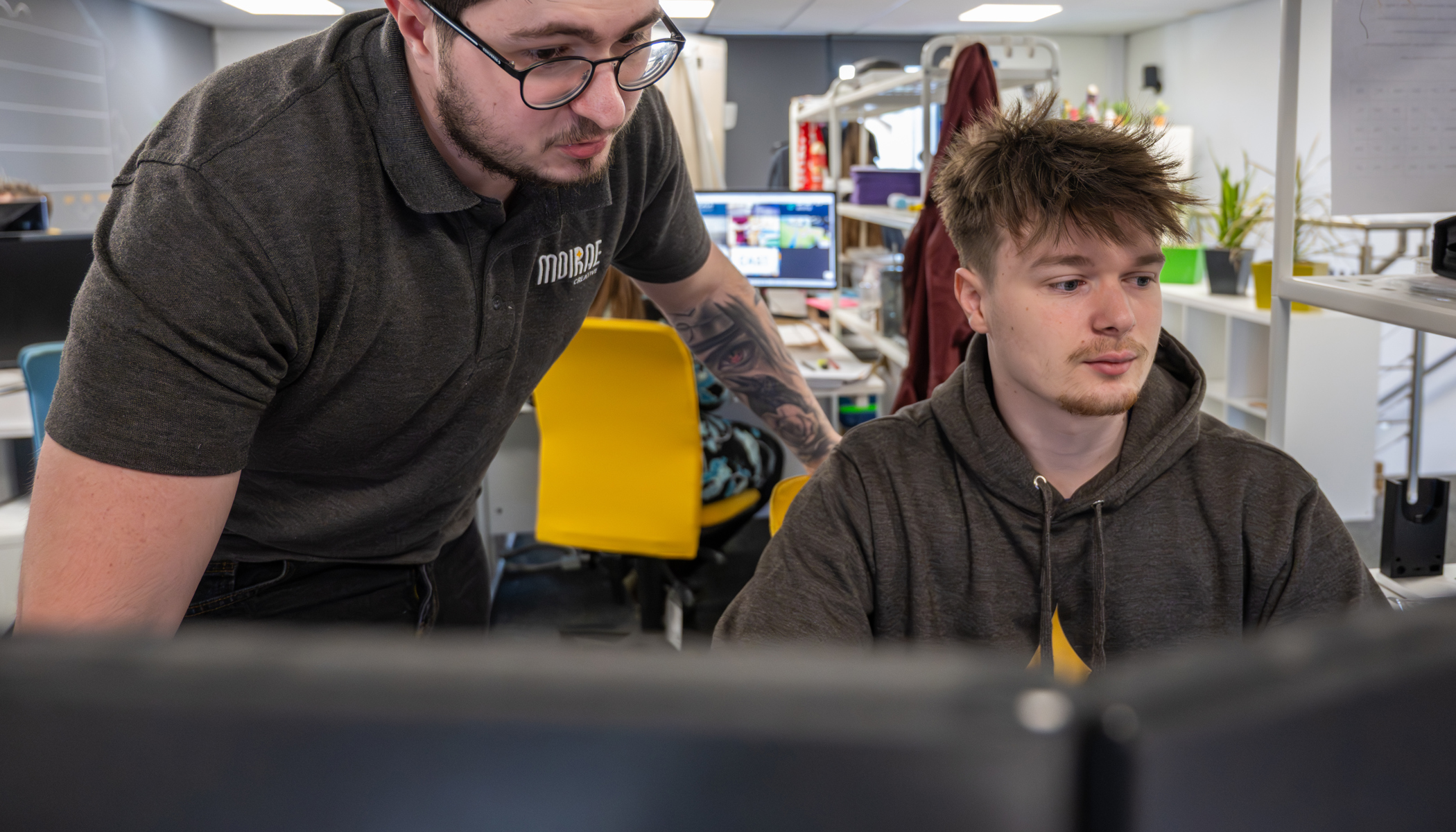 Moirae team working on web systems - Web System Development Agency in Doncaster