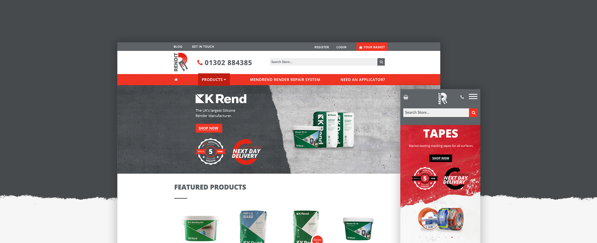 New Ecommerce Website for Render Specialist