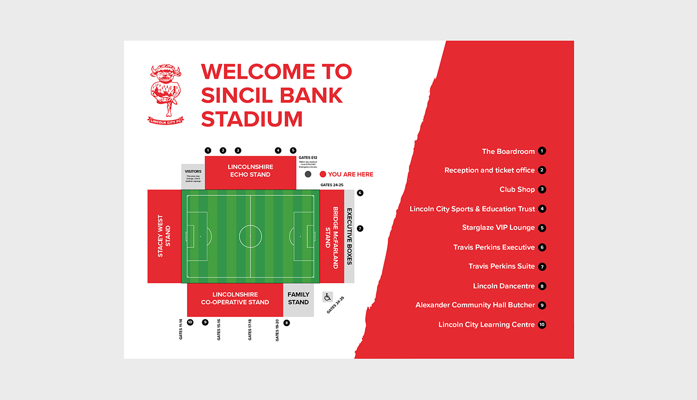 Lincoln City Football Club Branding and Creative
