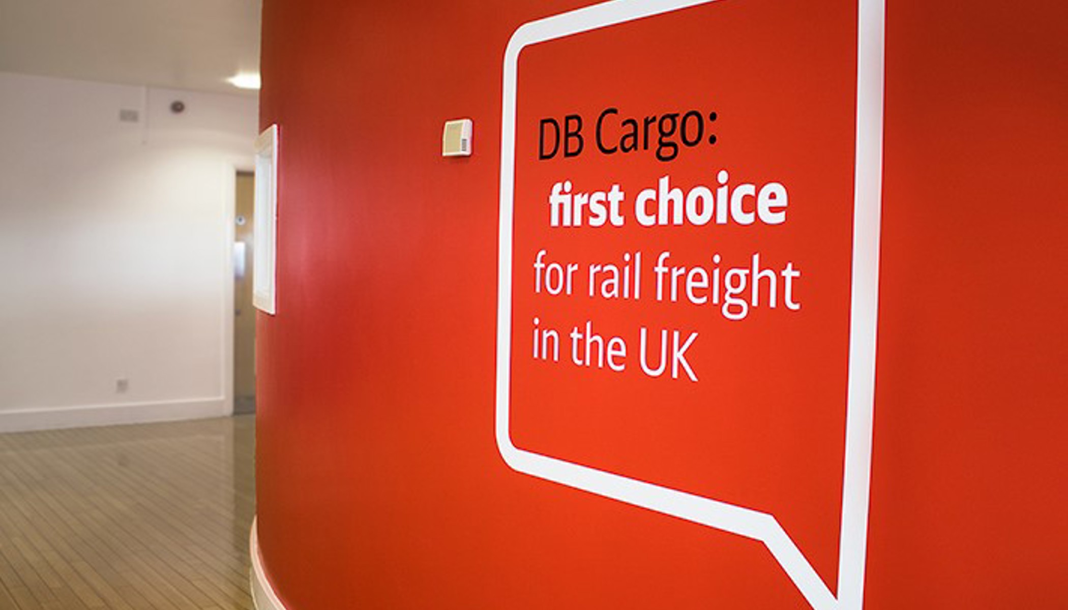 DB Cargo internal communications material