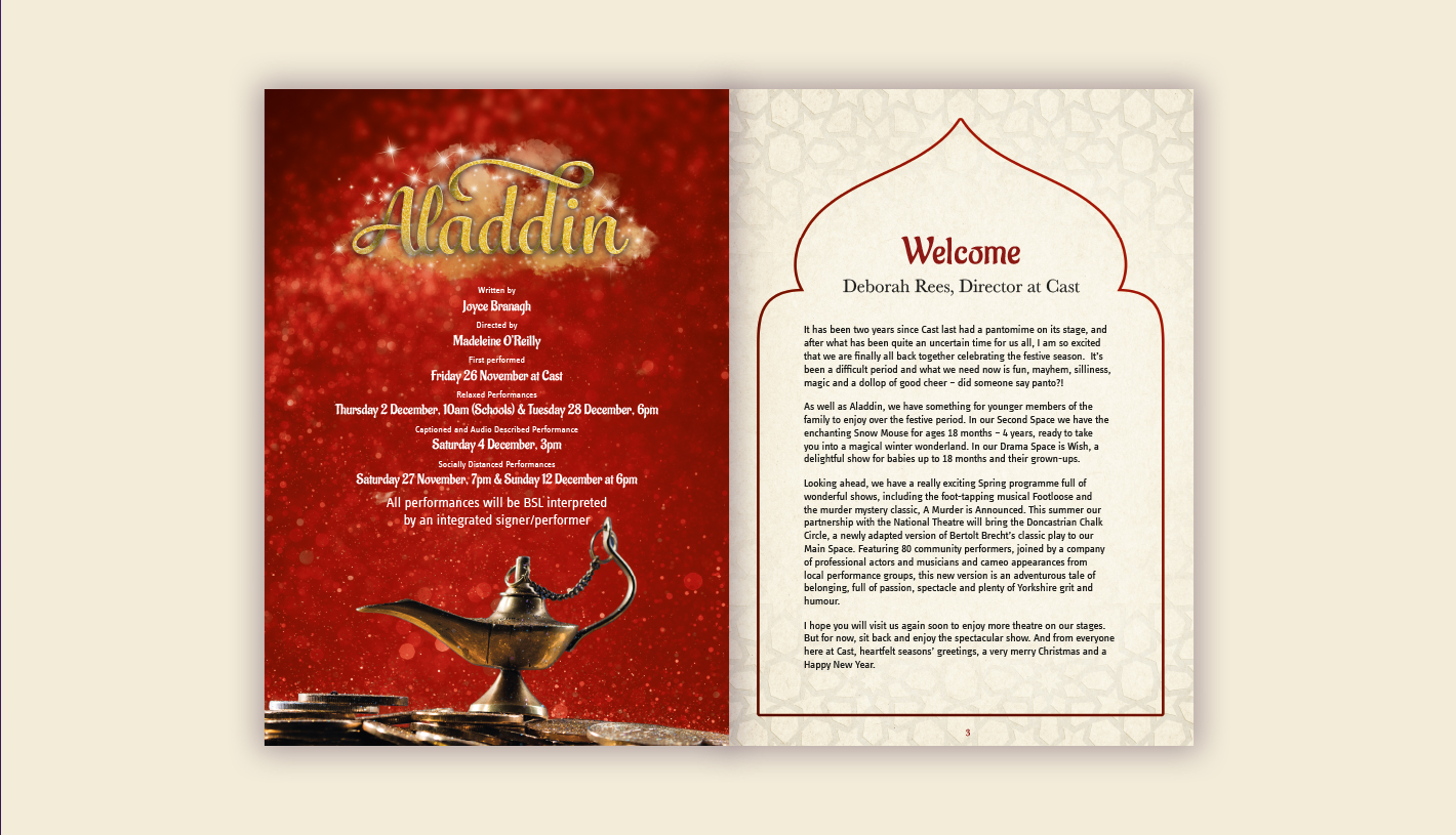 Cast Aladdin Programme Inner