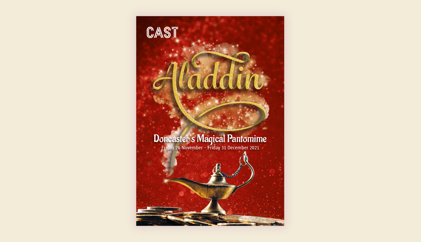 Cast Aladdin Programme Cover