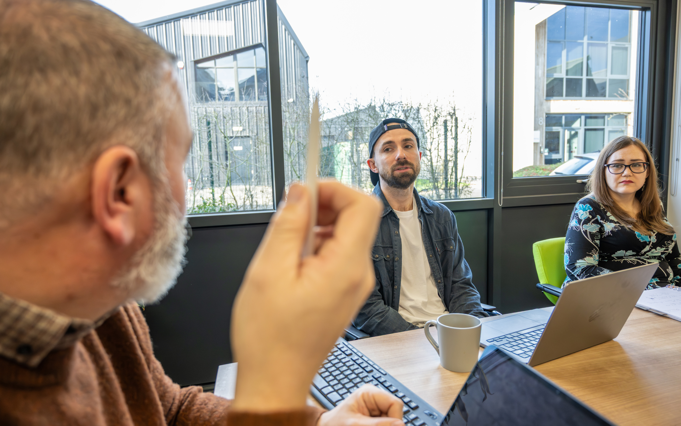 Marketing agency discussing strategy