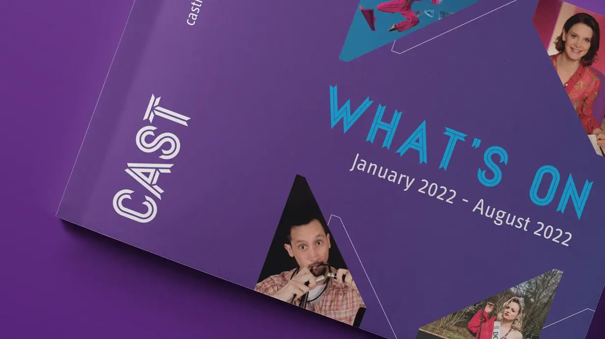 Theatre Event Guide Design