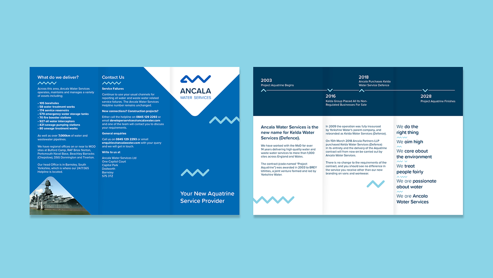 Brochure Design for Utilities Company