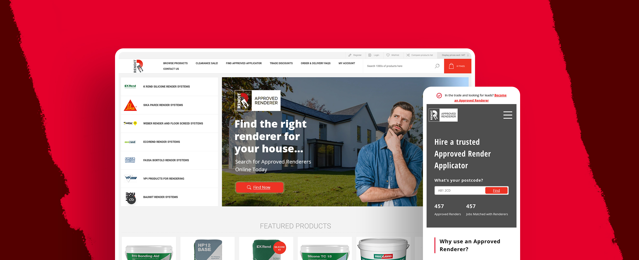 New Ecommerce Website for Render Specialist