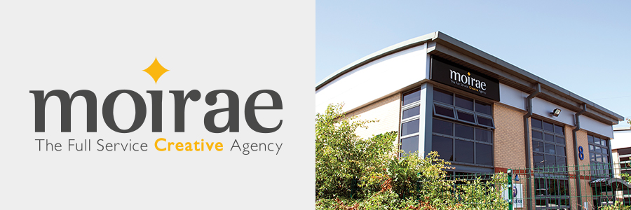 Moirae Logo and Signage