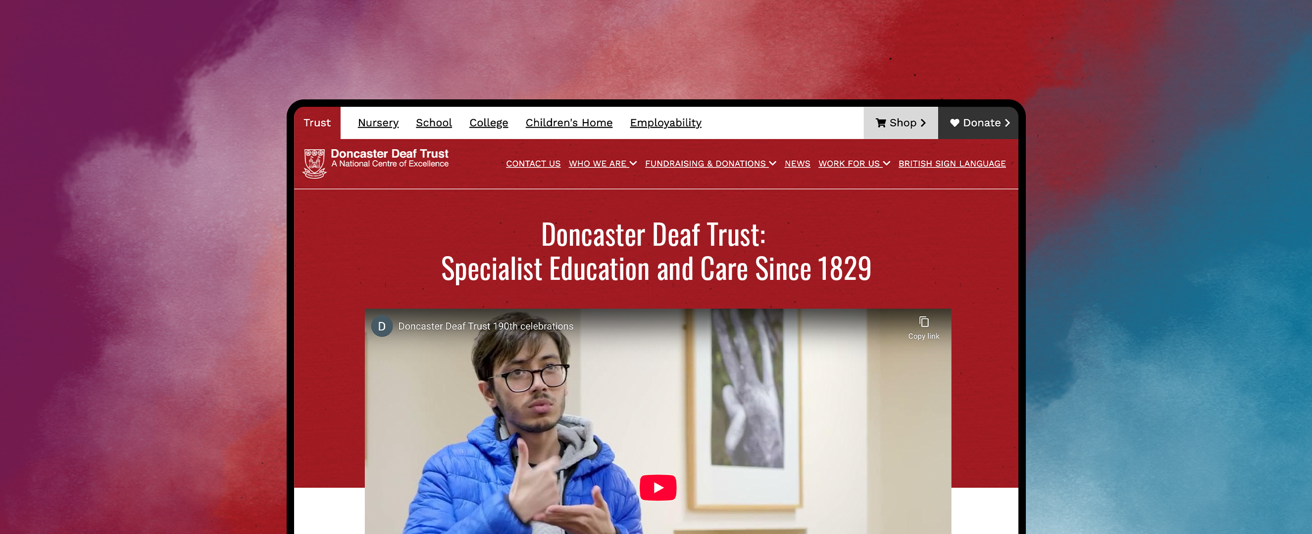 A Clearer Website Design for Specialist Educators