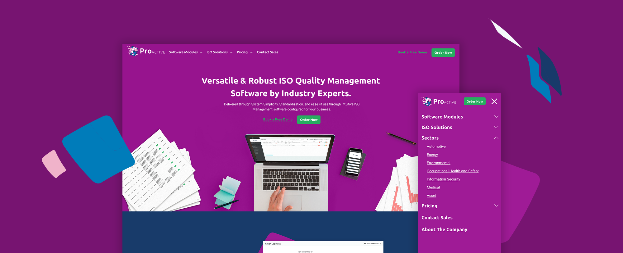 ProActive QMS Web Design & Build