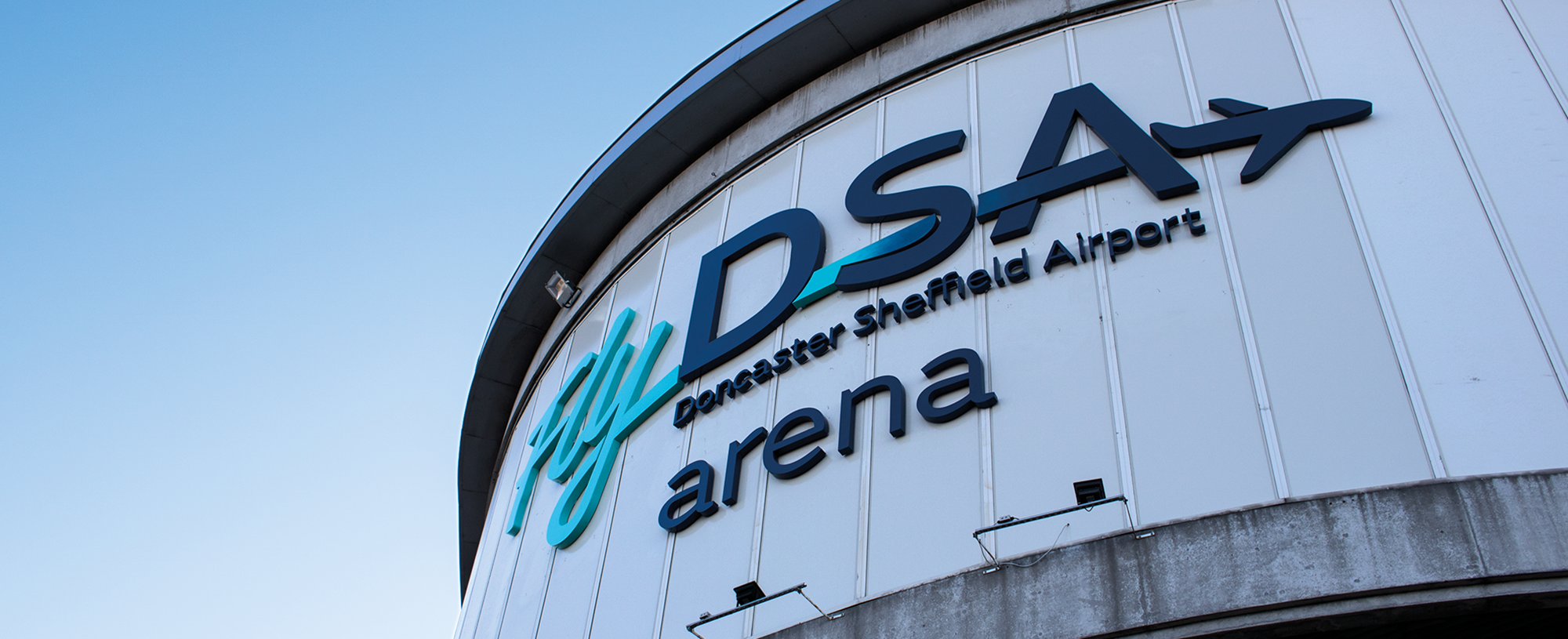 FLYDSA Arena Branding