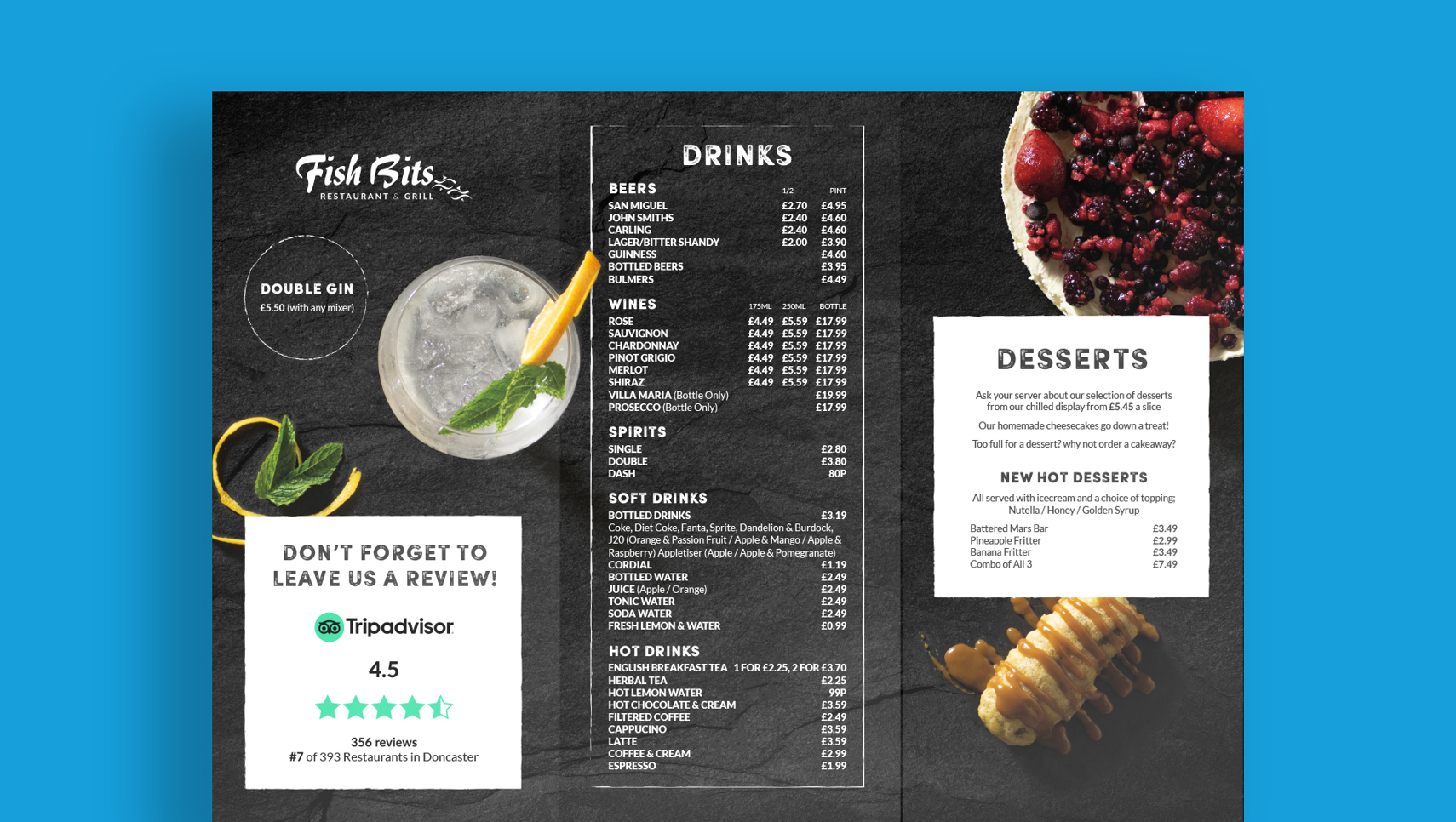 Food Menu Design