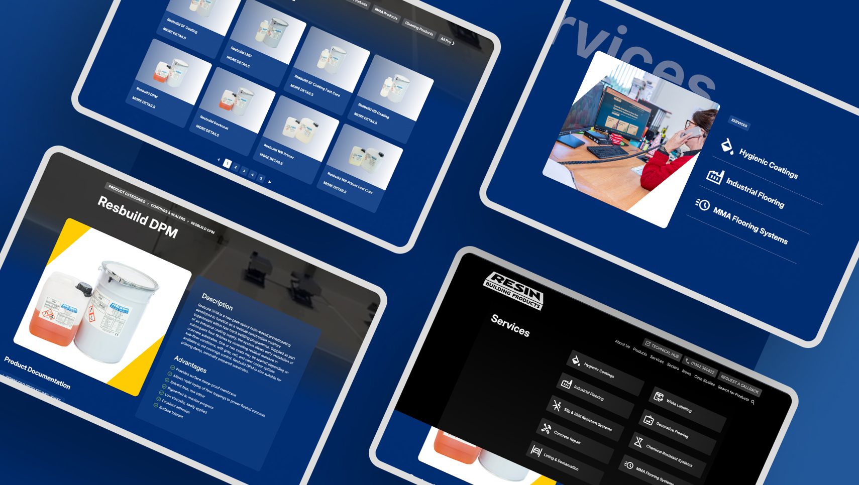 Web Systems for Materials Supplier