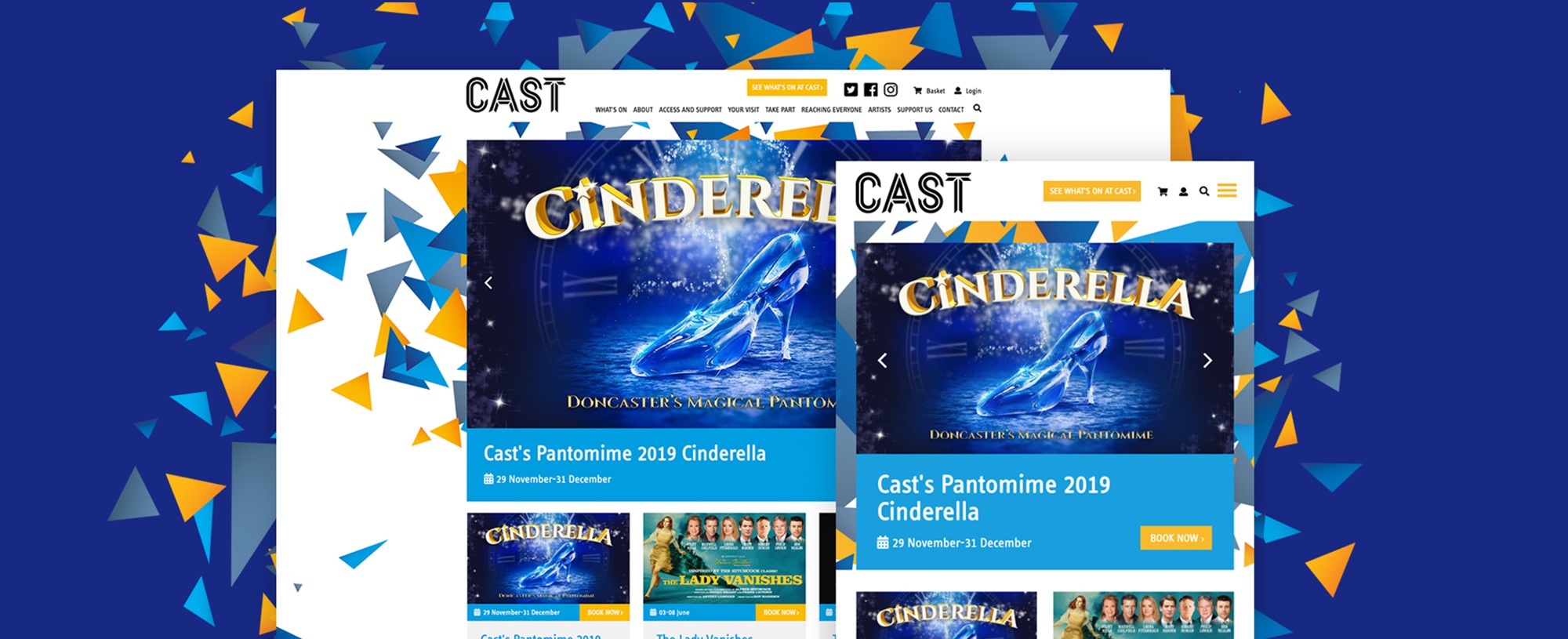 CAST Theatre Web Design & Build