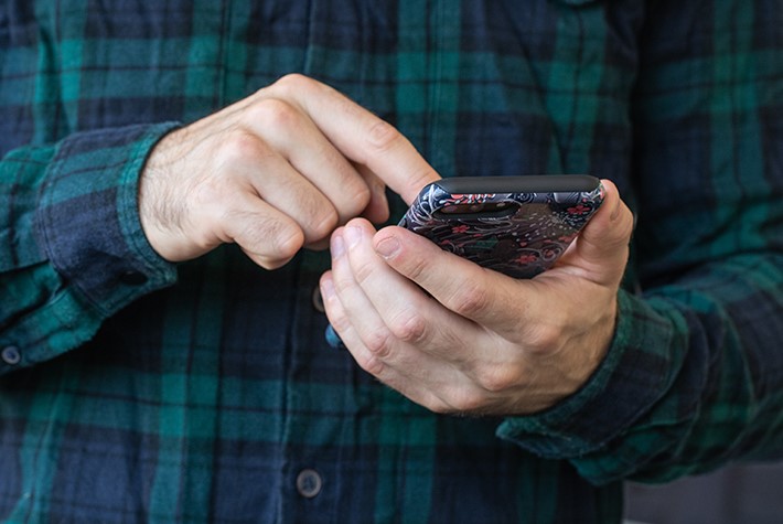 Moirae team member viewing pay per click google ads in Yorkshire - digital marketing agency doncaster